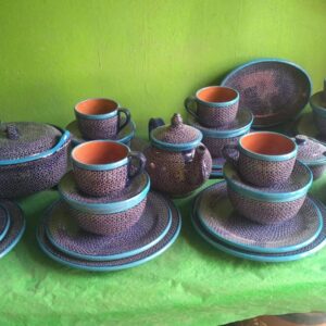 Vajilla completa para 9 personas - AZO/AZC