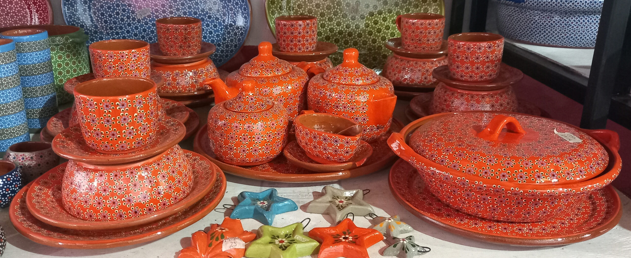 Vajilla Todos Colores 6 personas - Tienda de artesanías en cerámica