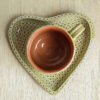 Set taza STD y plato corazón CH - LIM - Imagen 2