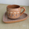Set taza STD y plato corazón CH - CAF