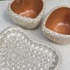 Set de tazas y plato botanero - BLA - Imagen 2