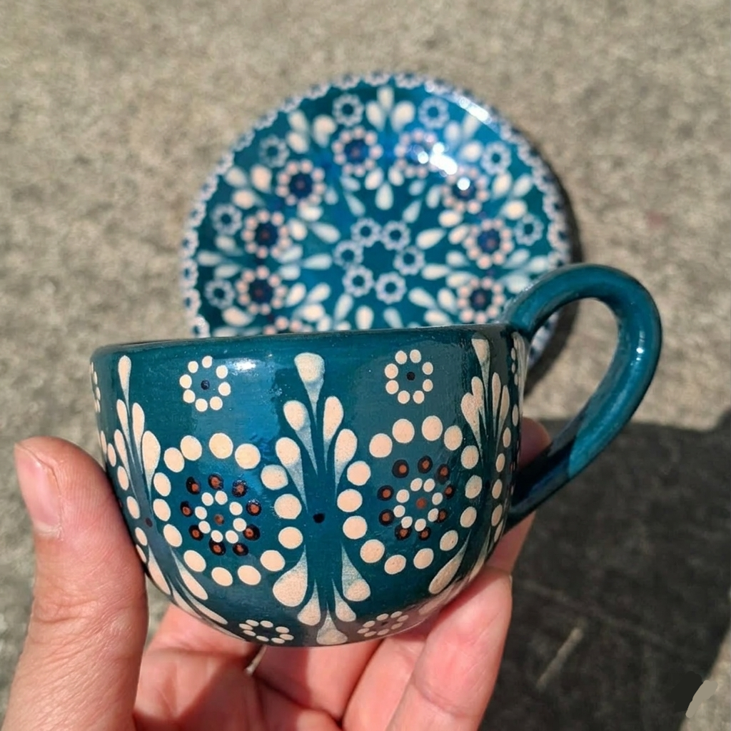 Set taza y plato MINI - AQU