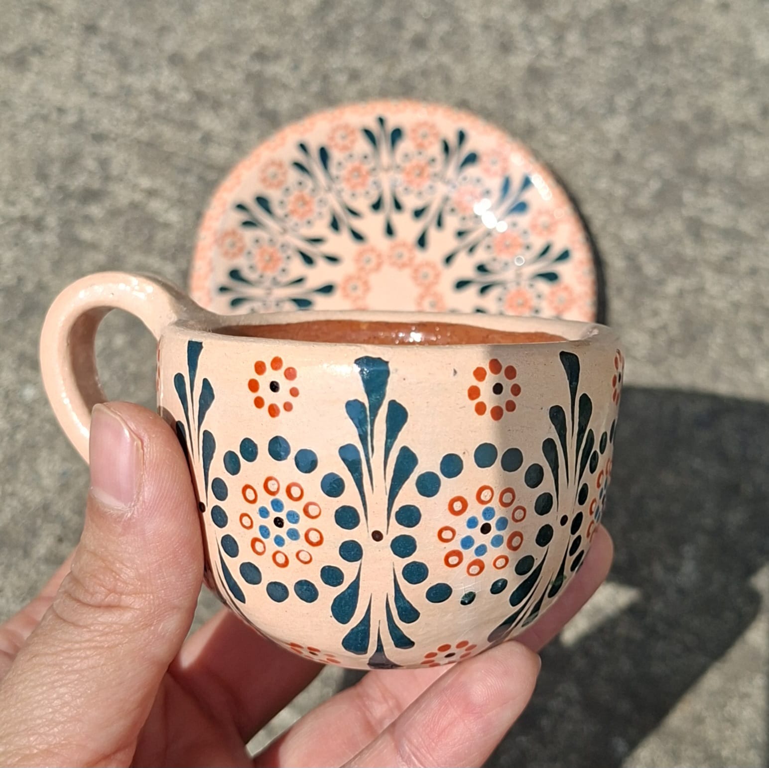 Set taza y plato MINI - BLA