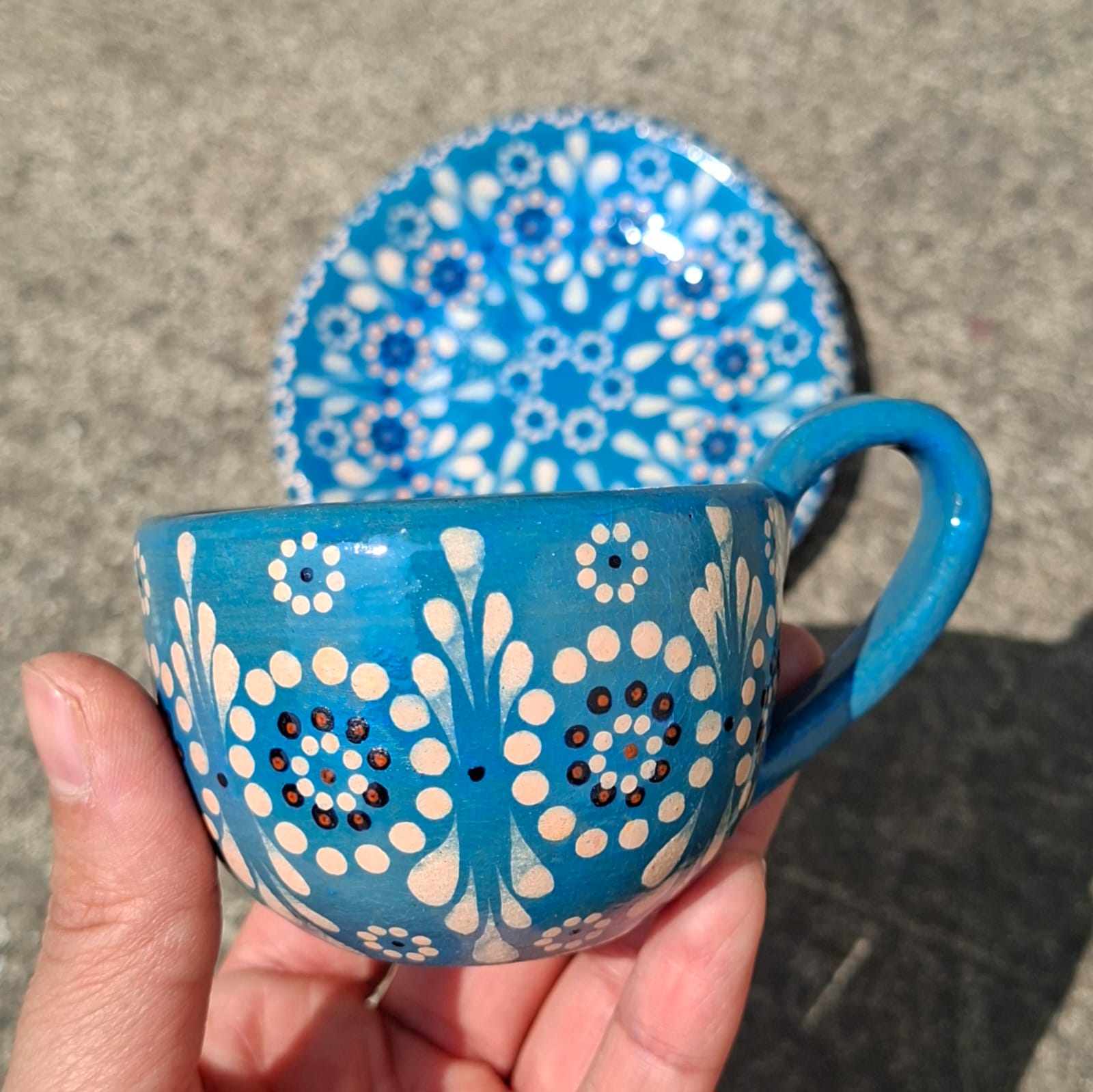 Set taza y plato MINI - AZC