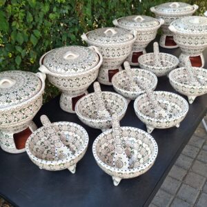 Vajilla para catering - BLA