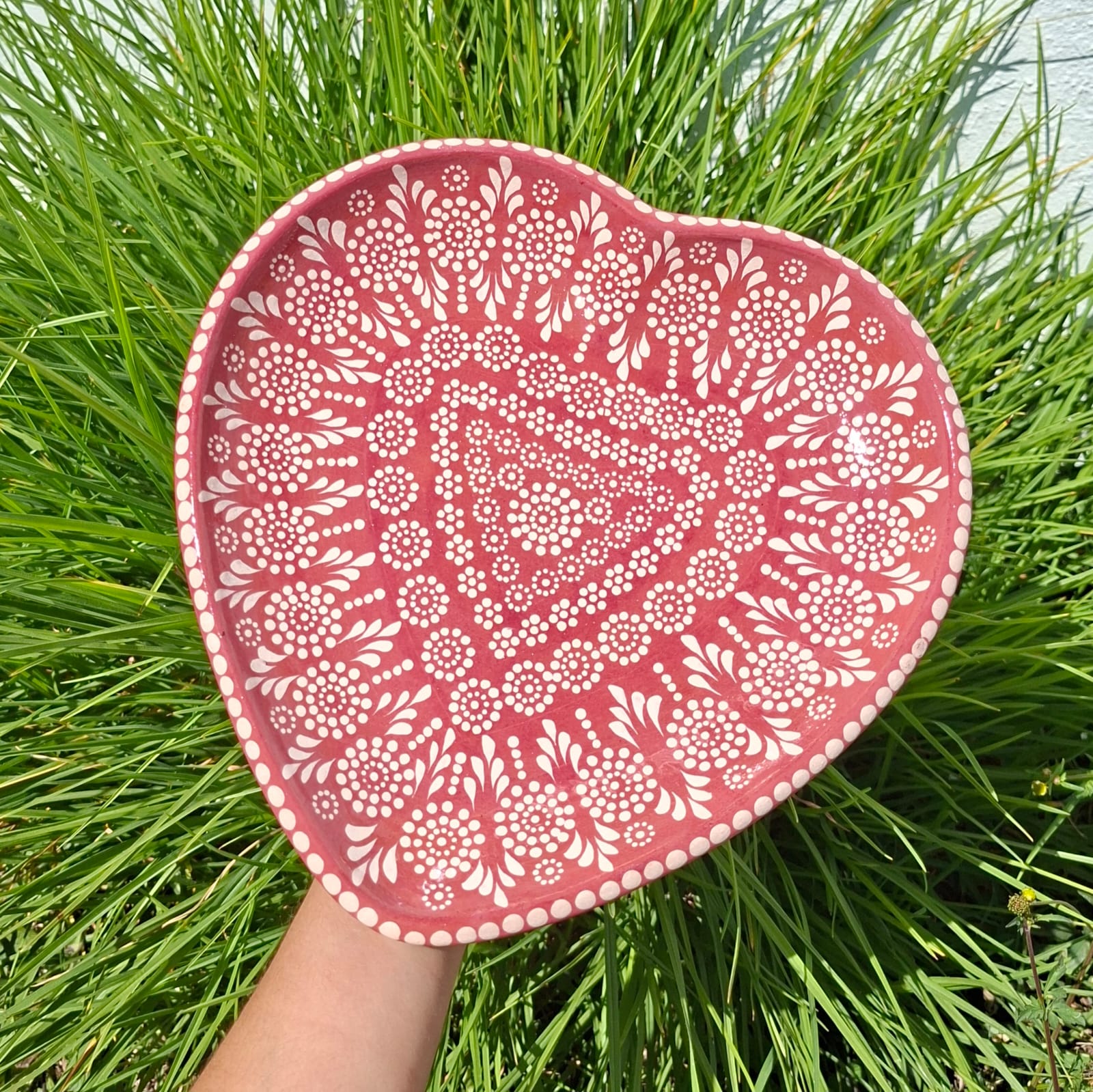 Plato Corazón G - ROS