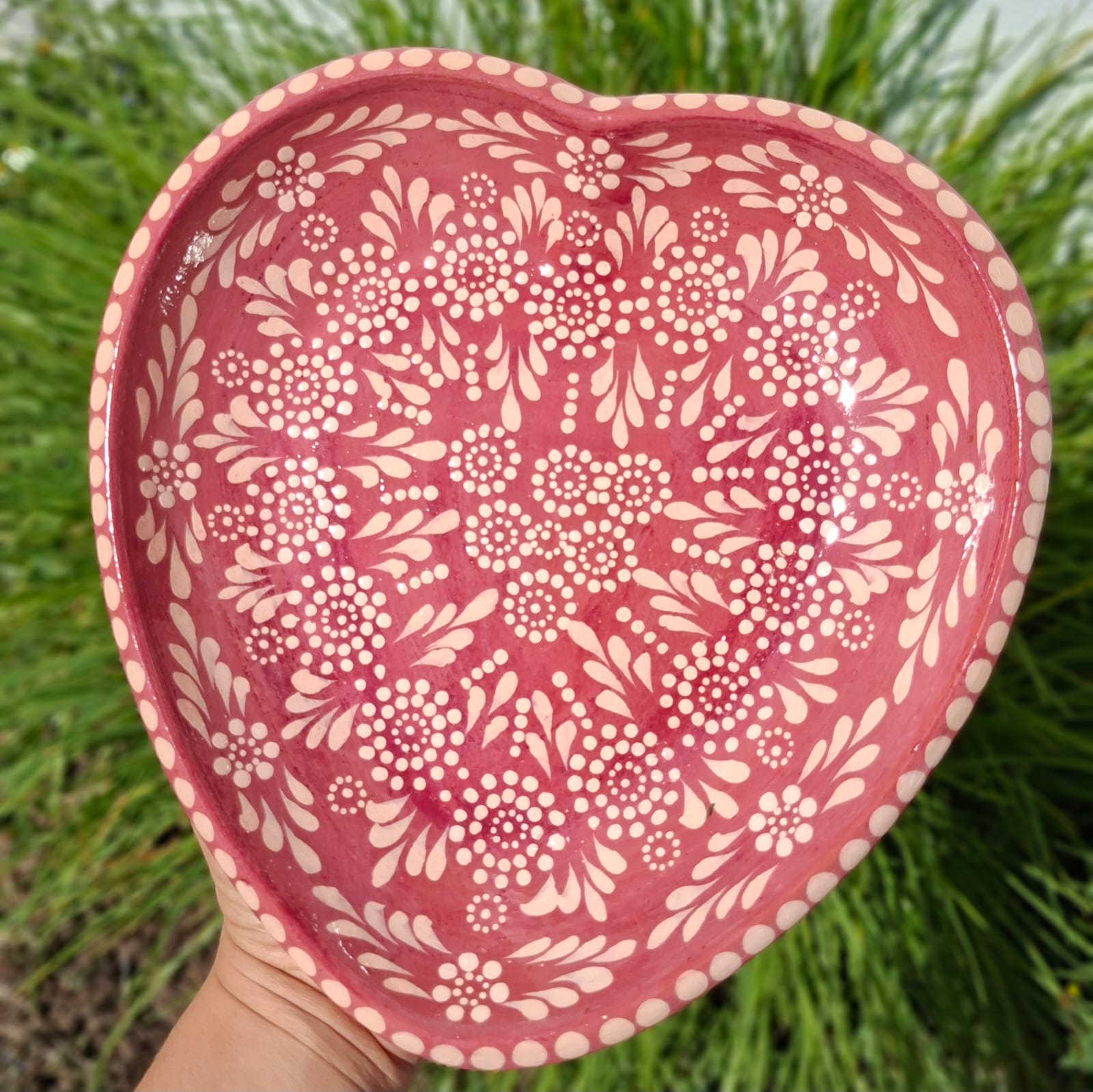 Plato Corazón M - ROS