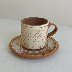 Set de taza y plato EXCH